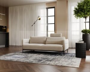 Sofa DUERO z pufą