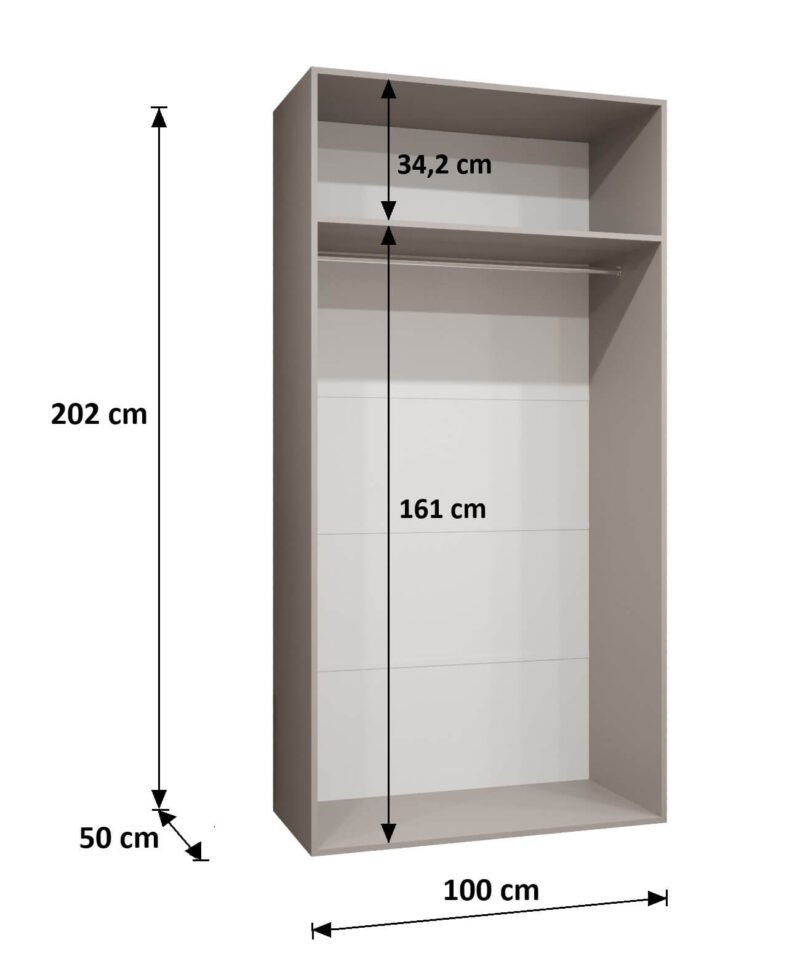 Szafa ALICANTE 1 100 cm - obrazek 10